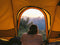 DESERT Rev Tent roof top tent ground tent View with Girl c6 outdoor